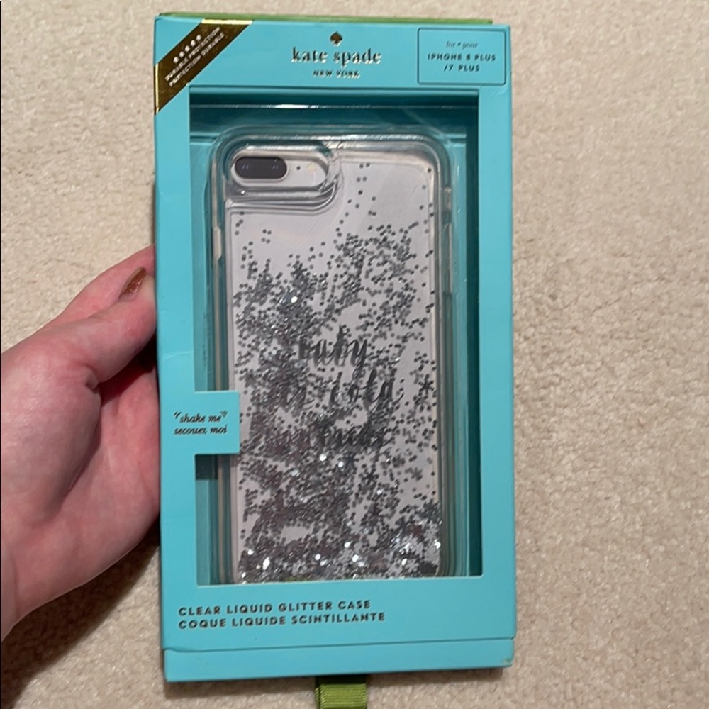 Kate Spade “baby it’s cold outside” iPhone 8+ case